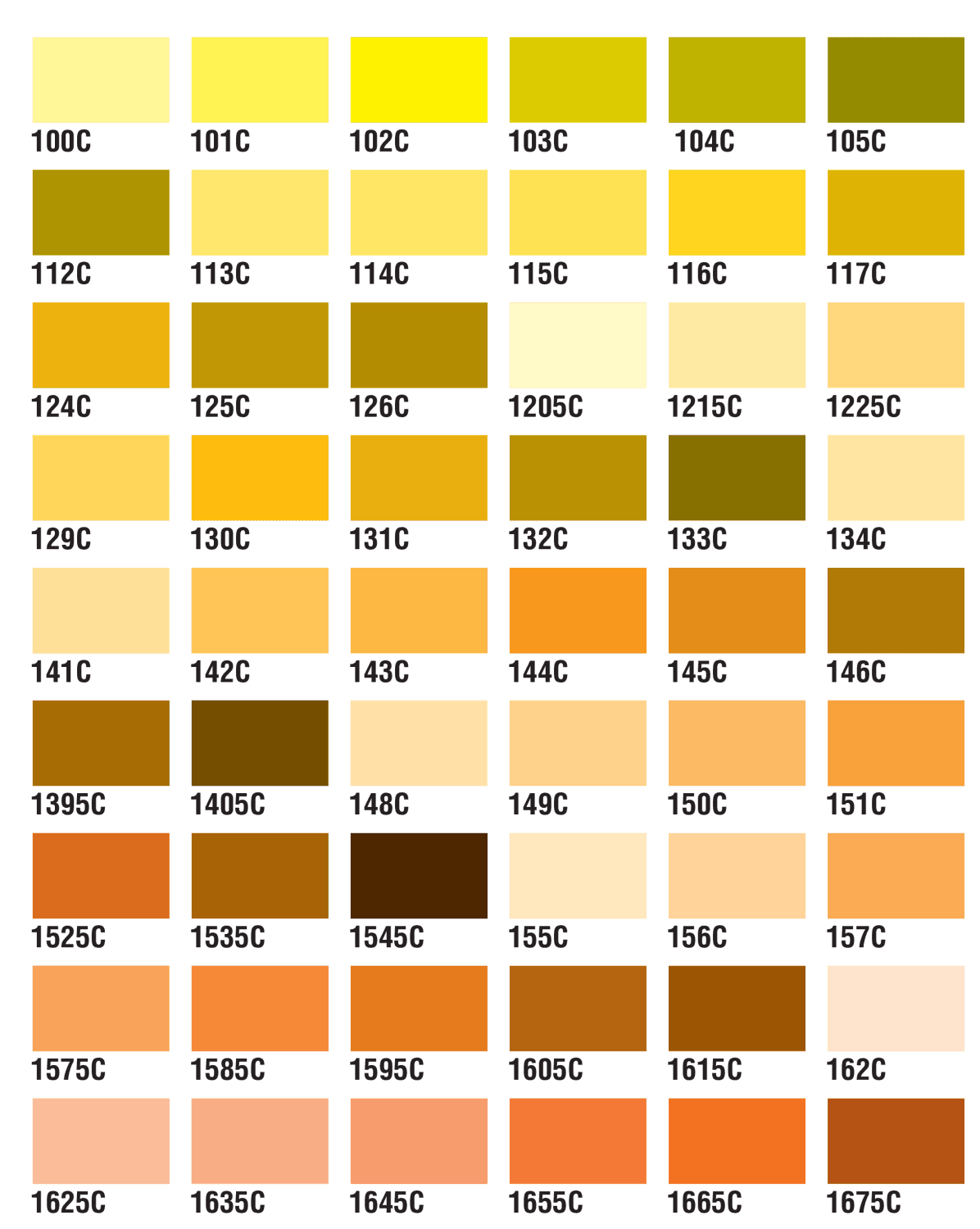 PMS Color Chart A G E Graphics LLC
