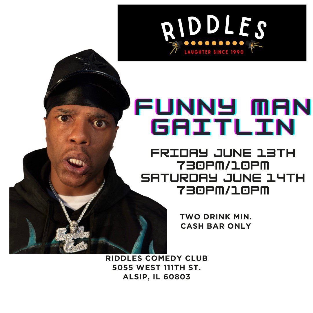 Comedy Shows at Riddles - Riddles Comedy Club | Chicago, IL