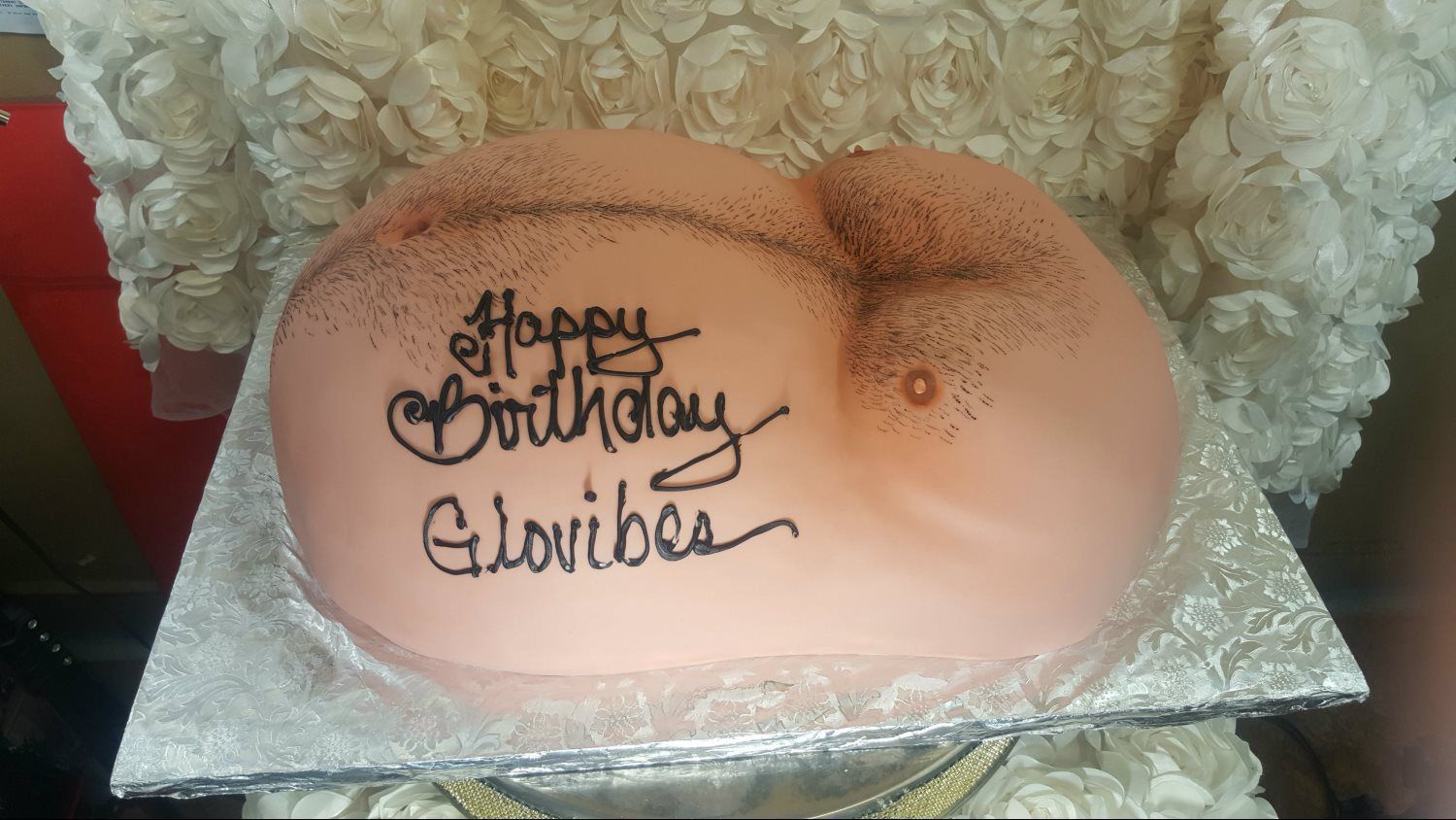 Hairy Pot Belly Cake