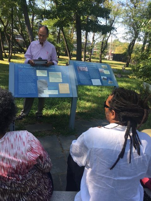 enslaved african memorial committee event