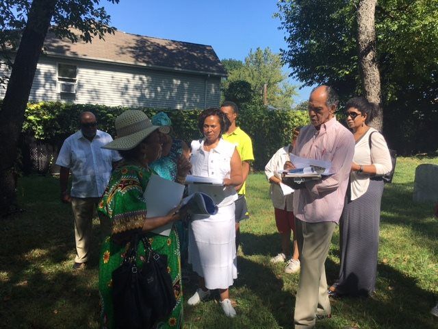 enslaved african memorial committee event