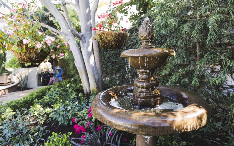 water fountain Landscaping