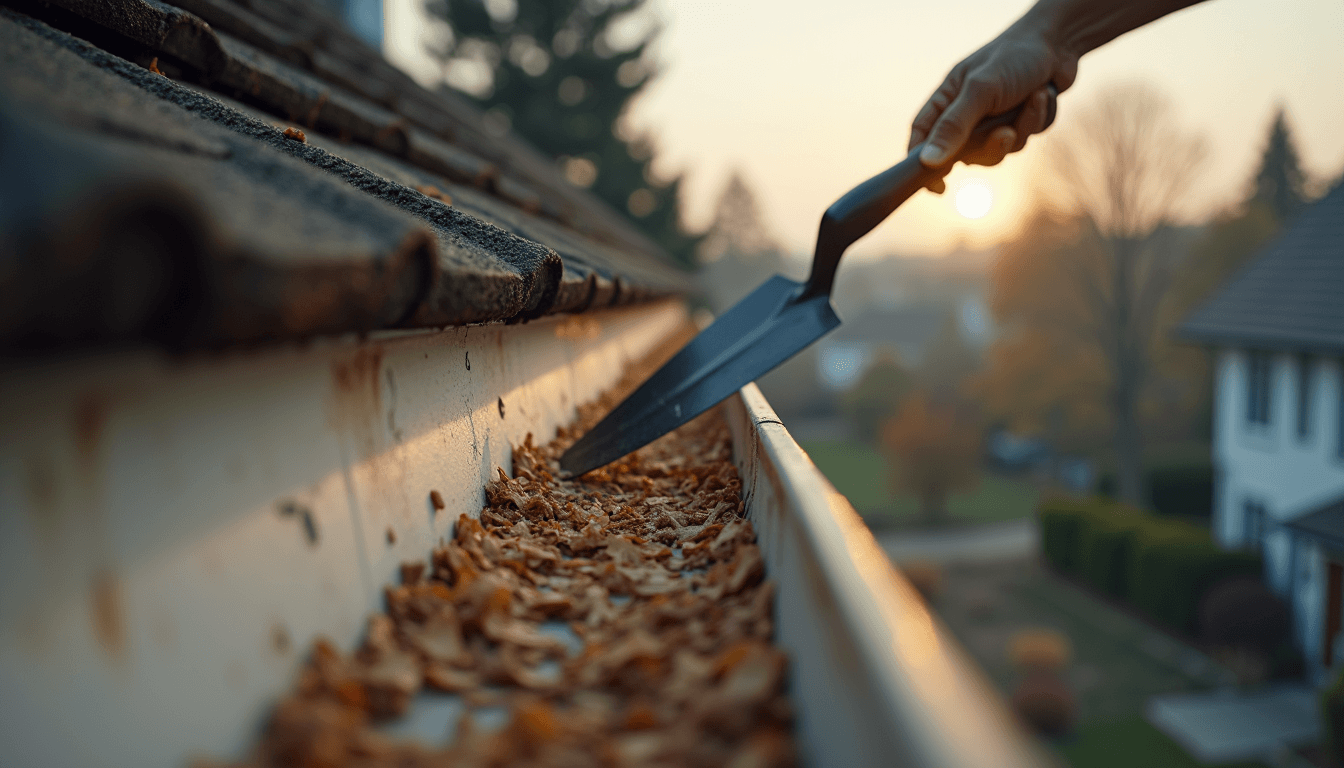 Gutter cleaning