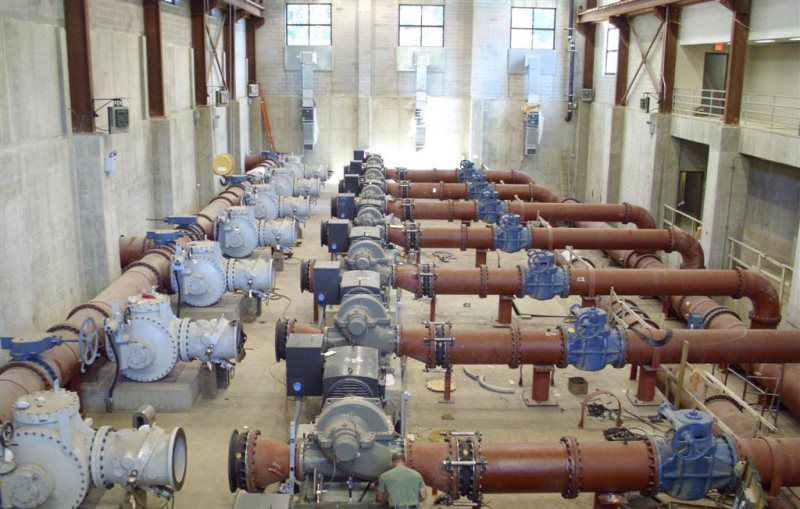 Queen Lane Pump Station