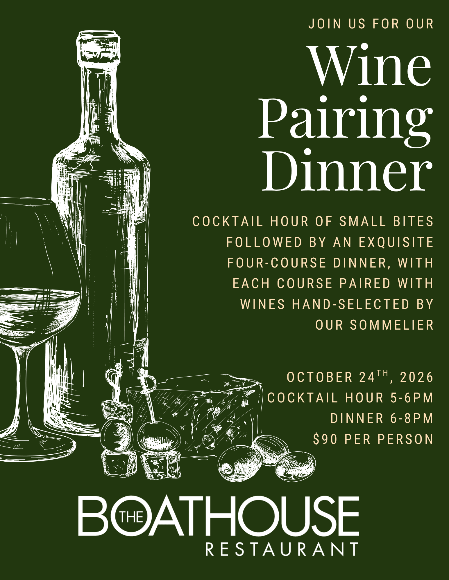 Wine Pairing Dinner