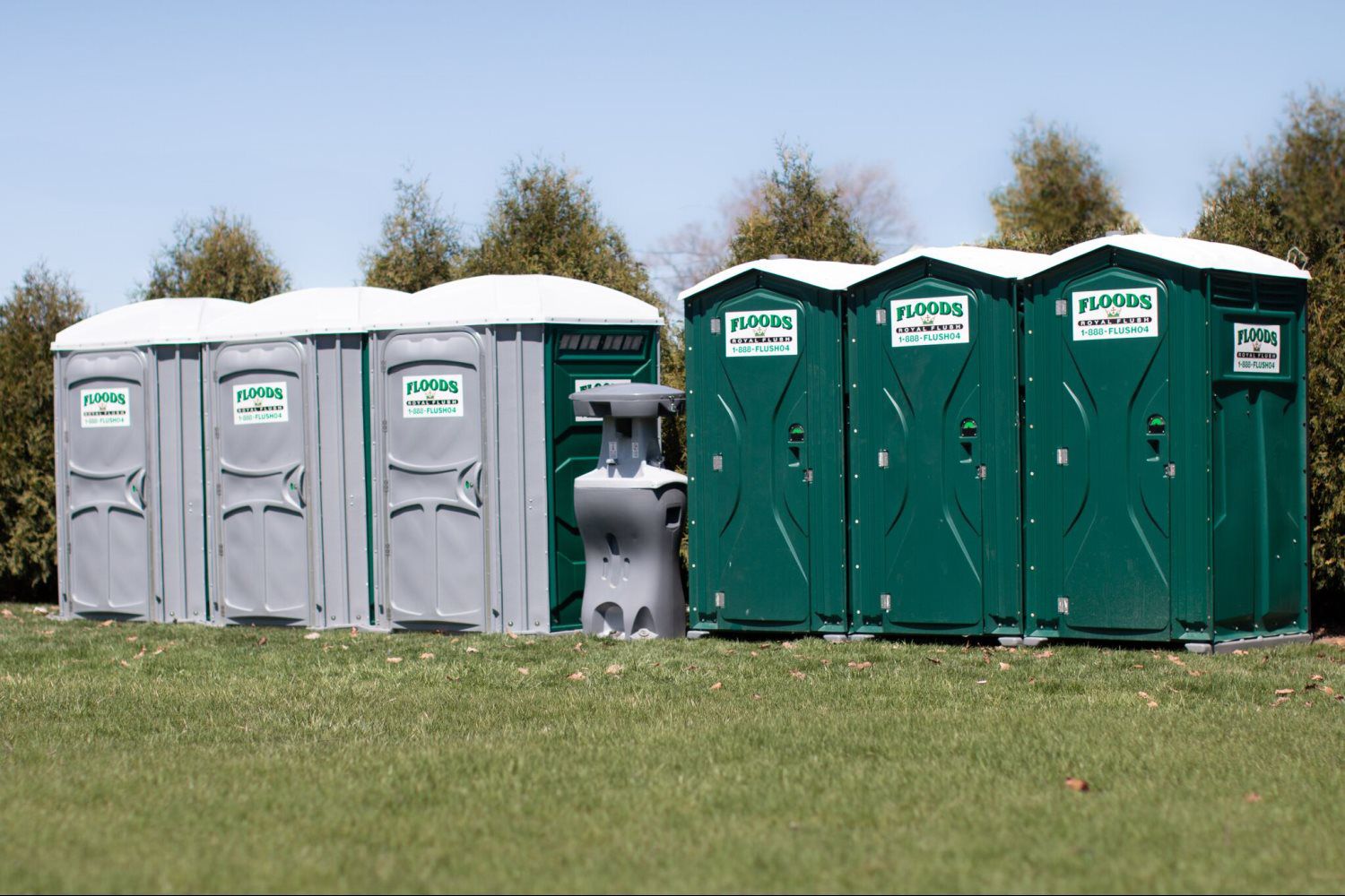 Portable toilet rental chicago, porta potty rental Floods Royal Flush