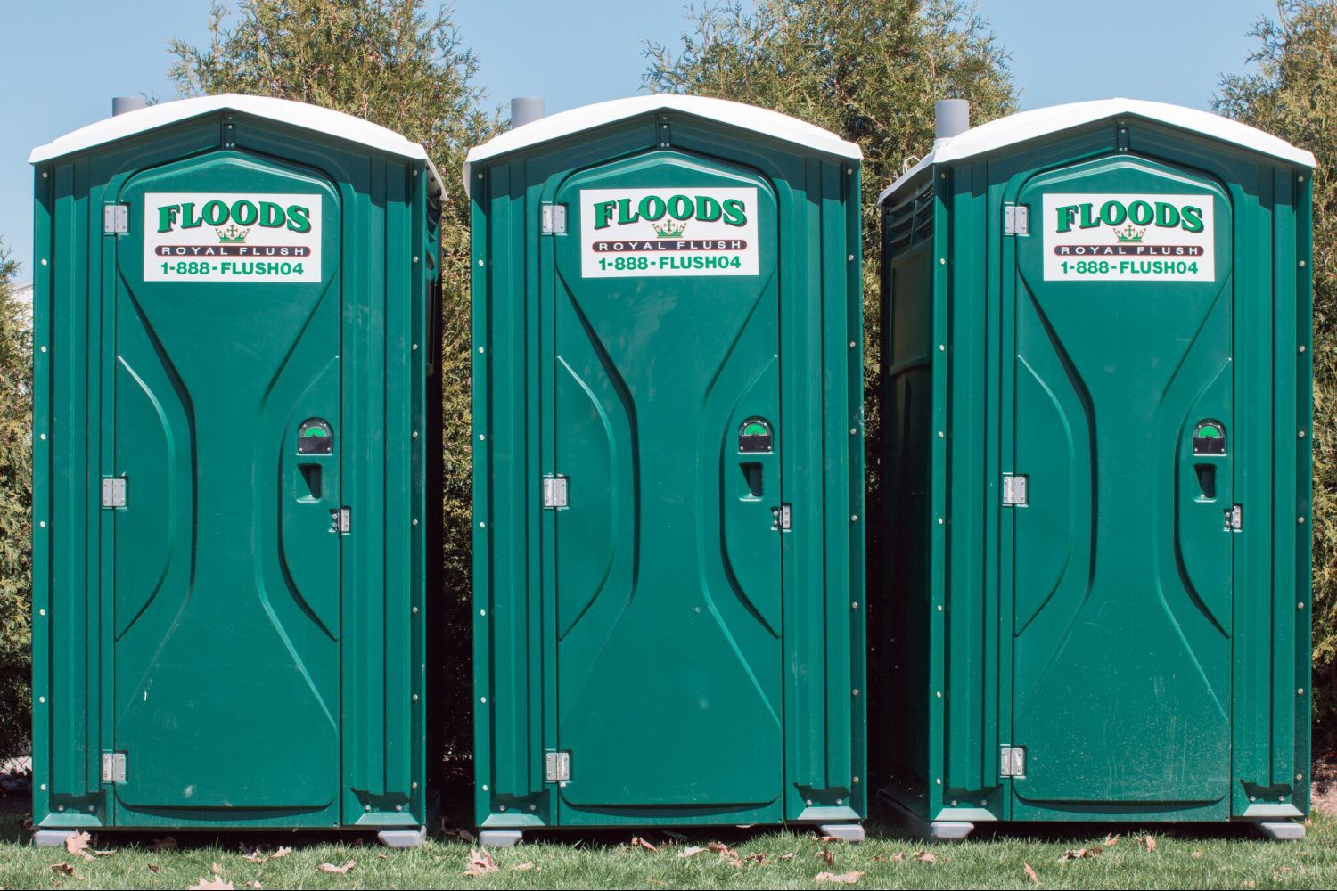 Portable toilet rental chicago, porta potty rental Floods Royal Flush