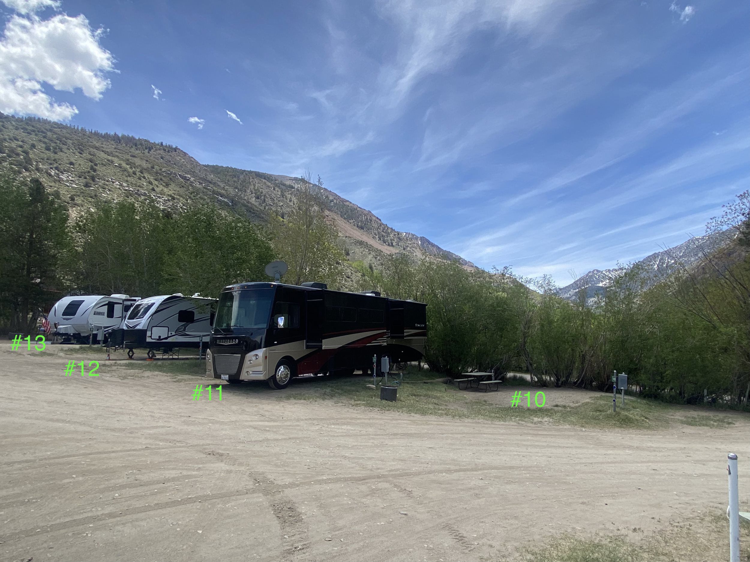 RV Sites Parking
