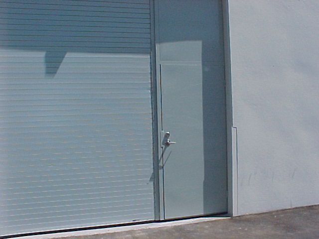 commercial slat door