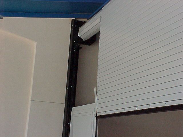 rolling steel service door