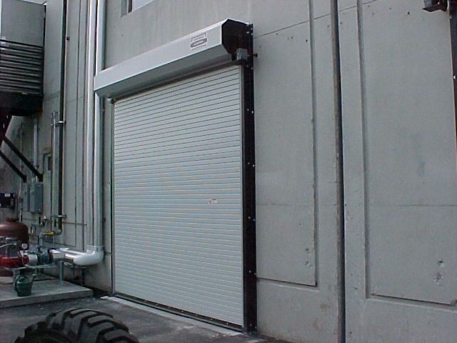 steel door