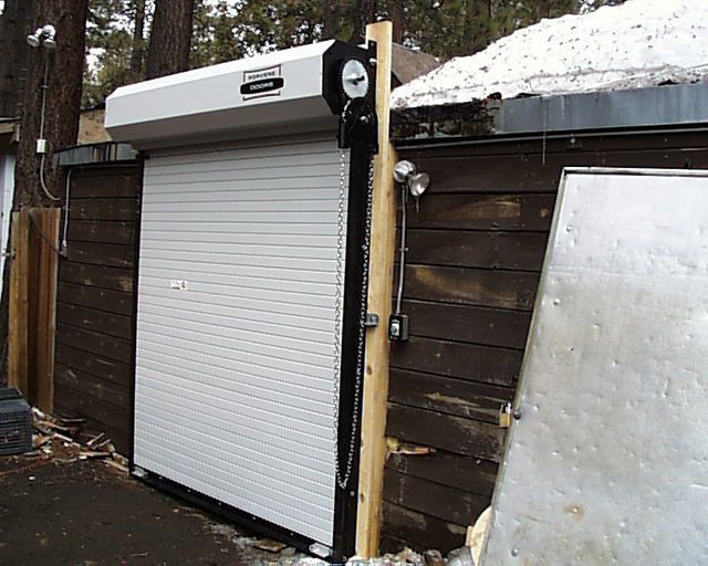 insulated steel door