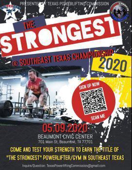 THE STRONGEST @ SOUTHEAST TEXAS CHAMPIONSHIP