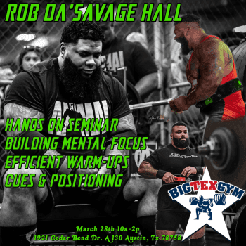 ROB HALL SSP SEMINAR