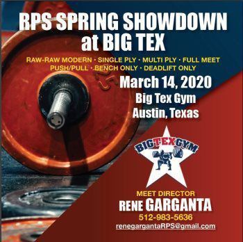 SPRING SHOWDOWN RPS MEET