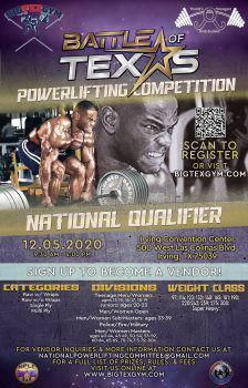 BATTLE OF TEXAS POWERLIFTING COMPETITION