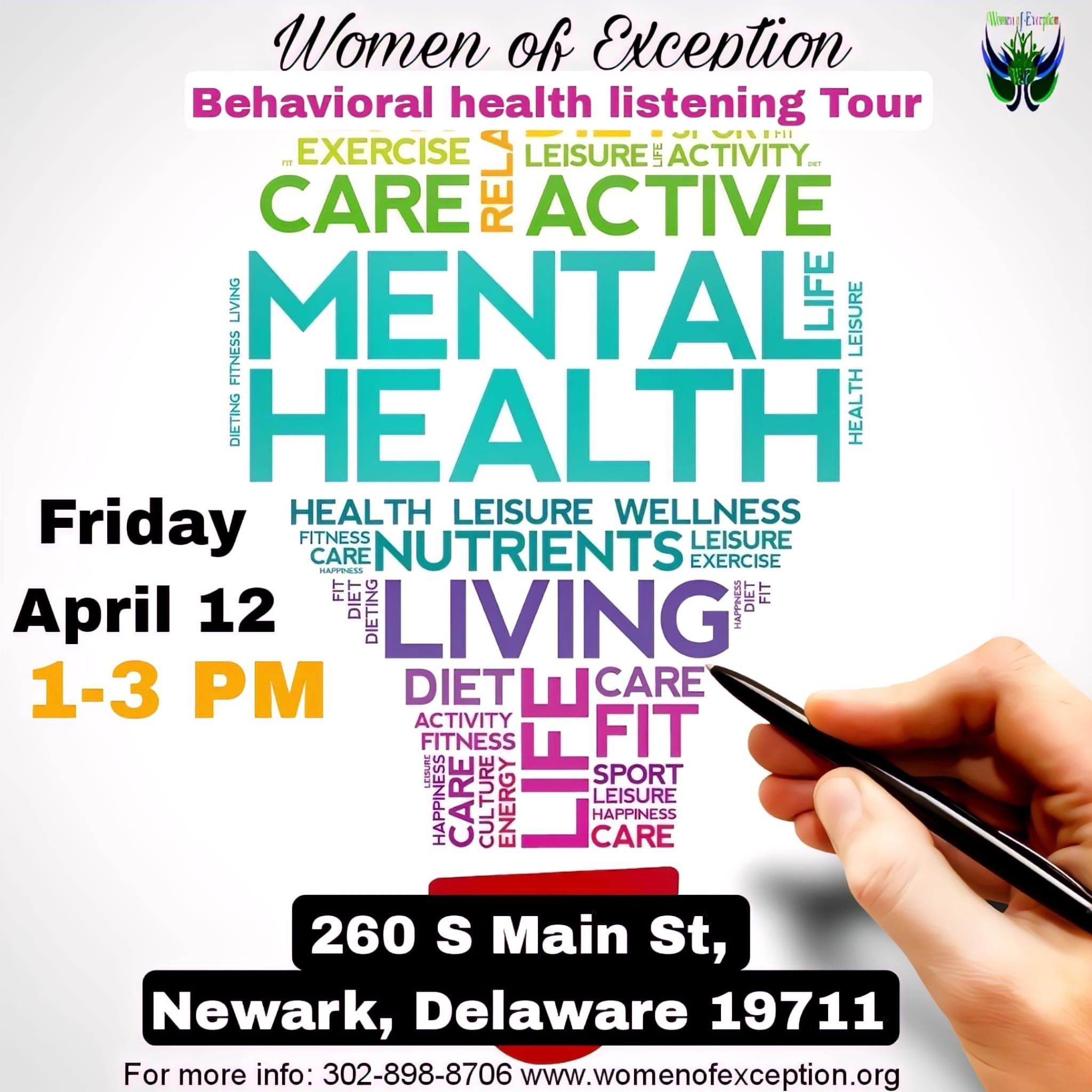 behaviroal health listening tour