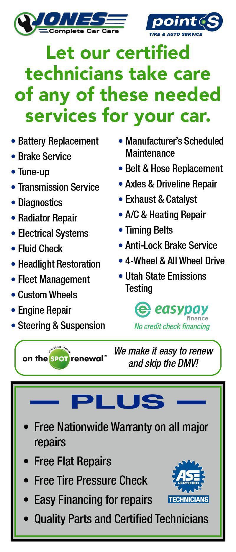 Home Jones Complete Car Care