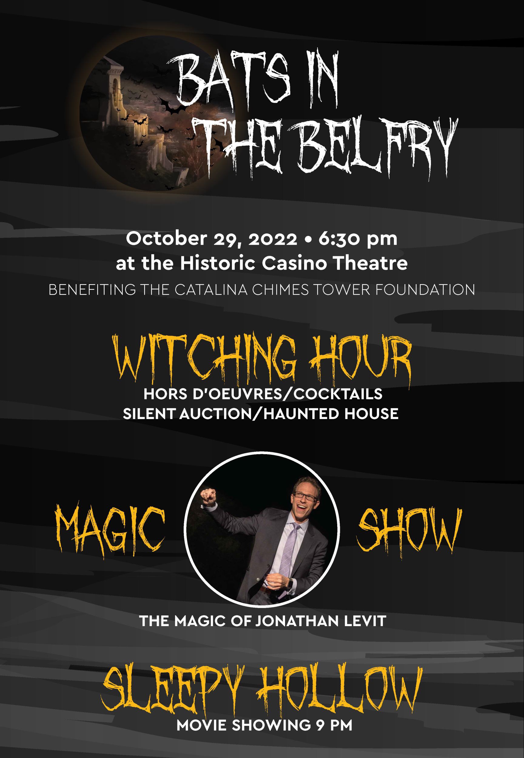 Bats in the Belfry event information