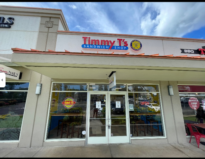 Sandwich Shop in Moanalua Shopping Center Honolulu, Hawaii