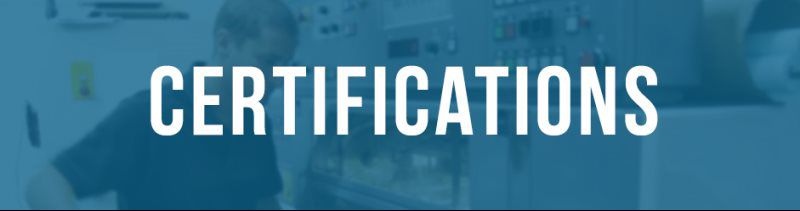 Certifications