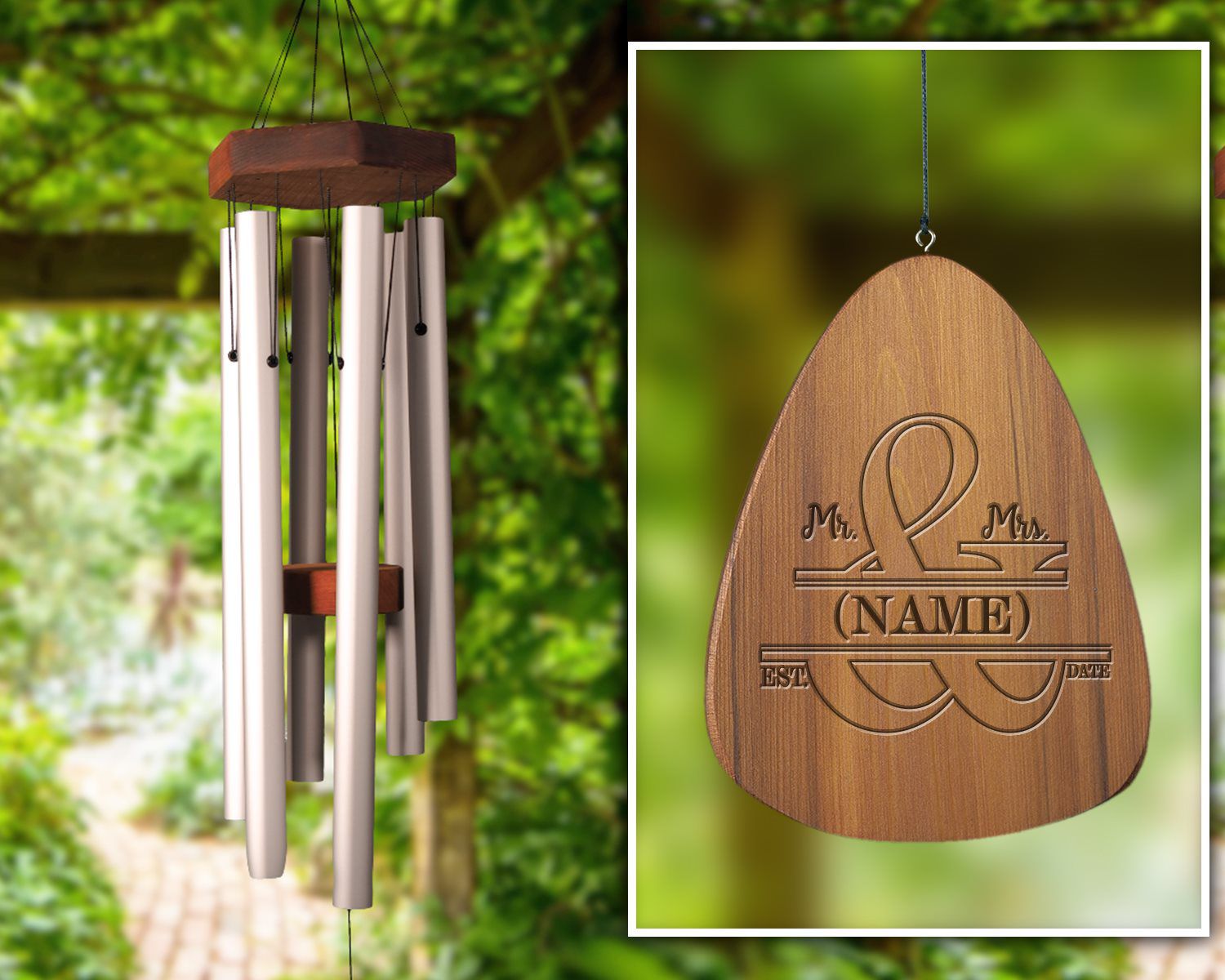 MR.& MRS. WEDDING GIFT CHIME