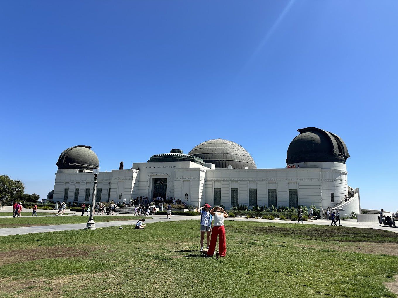 Griffith Observatory stop on our Los Angeles half-day tour