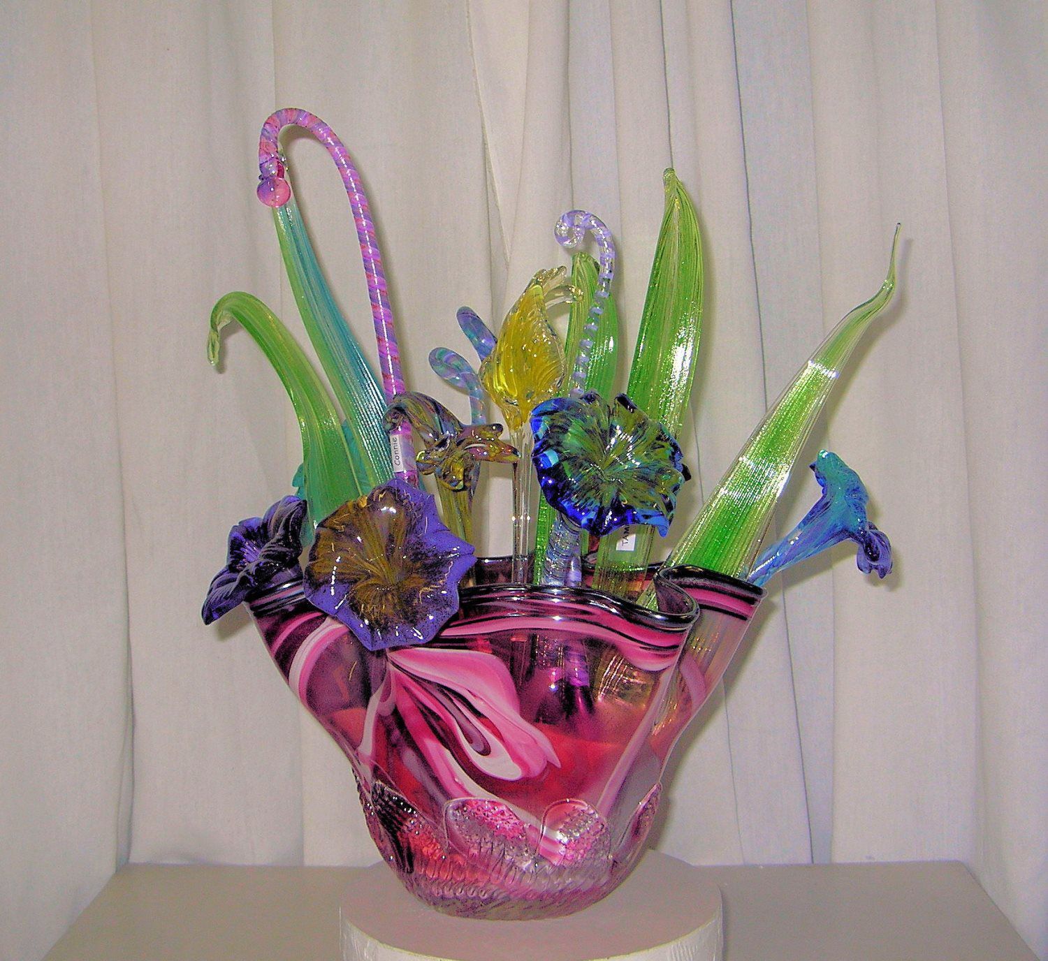 Custom Flower Vase Glasswork