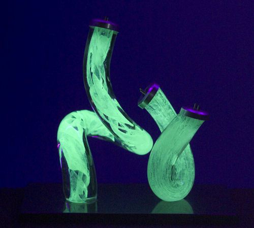 Light Bulb Fluorescent Artwork