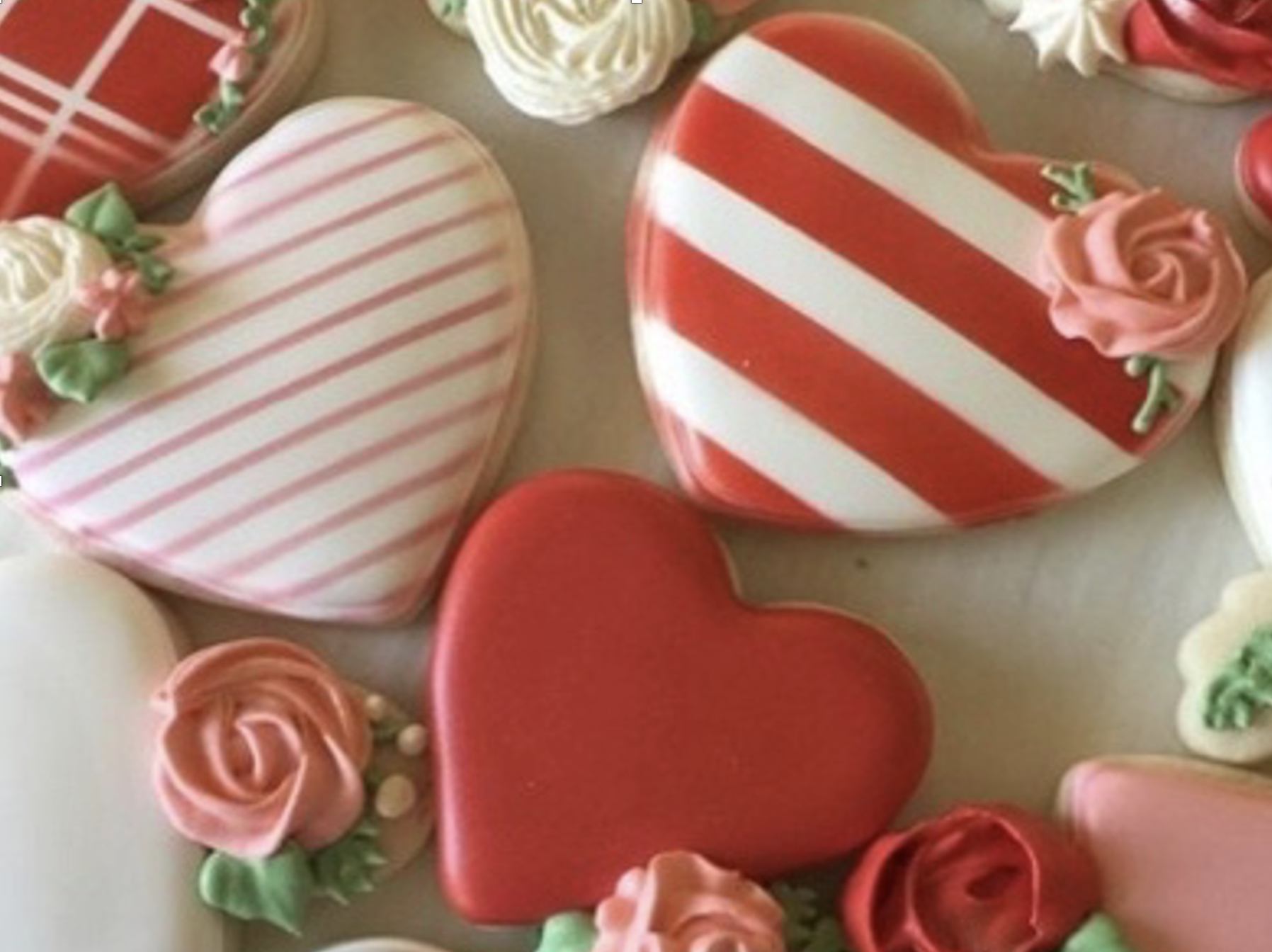 Romantic Valentine’s & Wedding Cookie Decorating