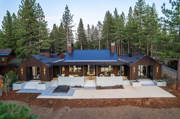 Modern home featuring replacement windows Rocklin, CA with expansive energy-efficient glass design.