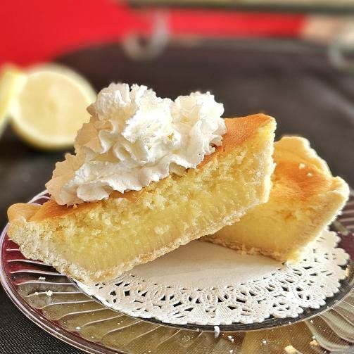 Lemon Cake Pie