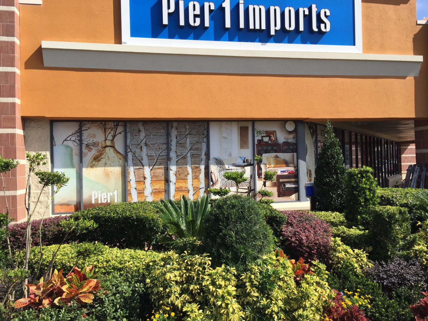 Storefront Window Graphics for Pier 1 imports, Sarasota, FL