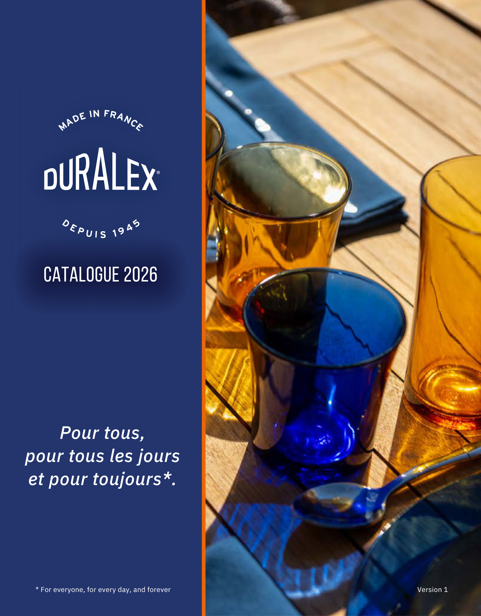 Duralex catalog cover