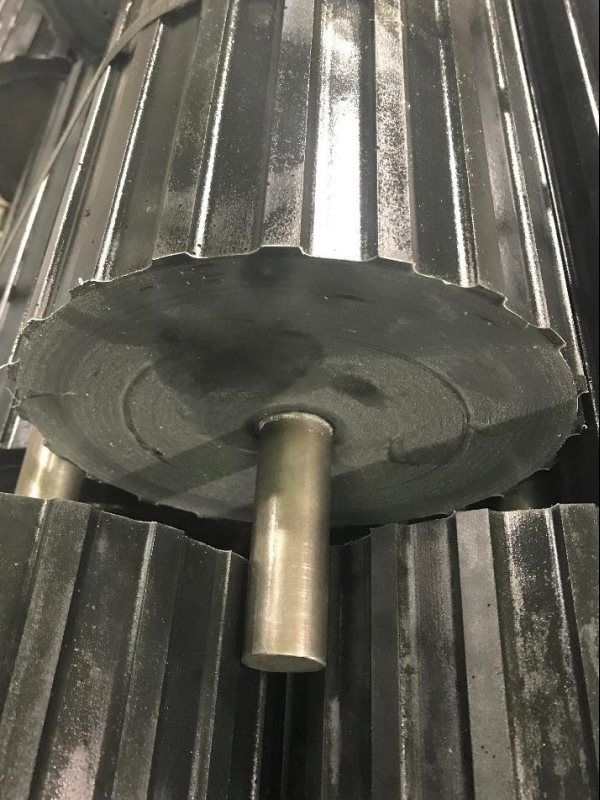 Polyurethane coated wheel