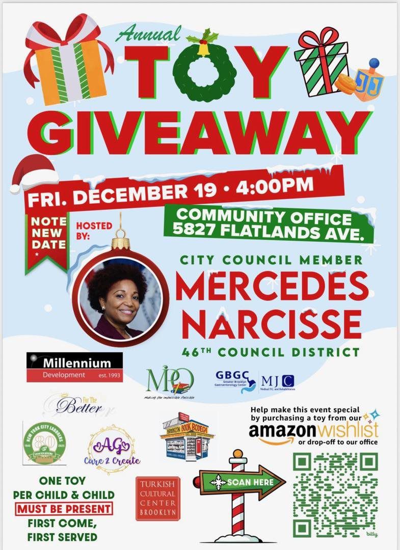Toy giveaway
