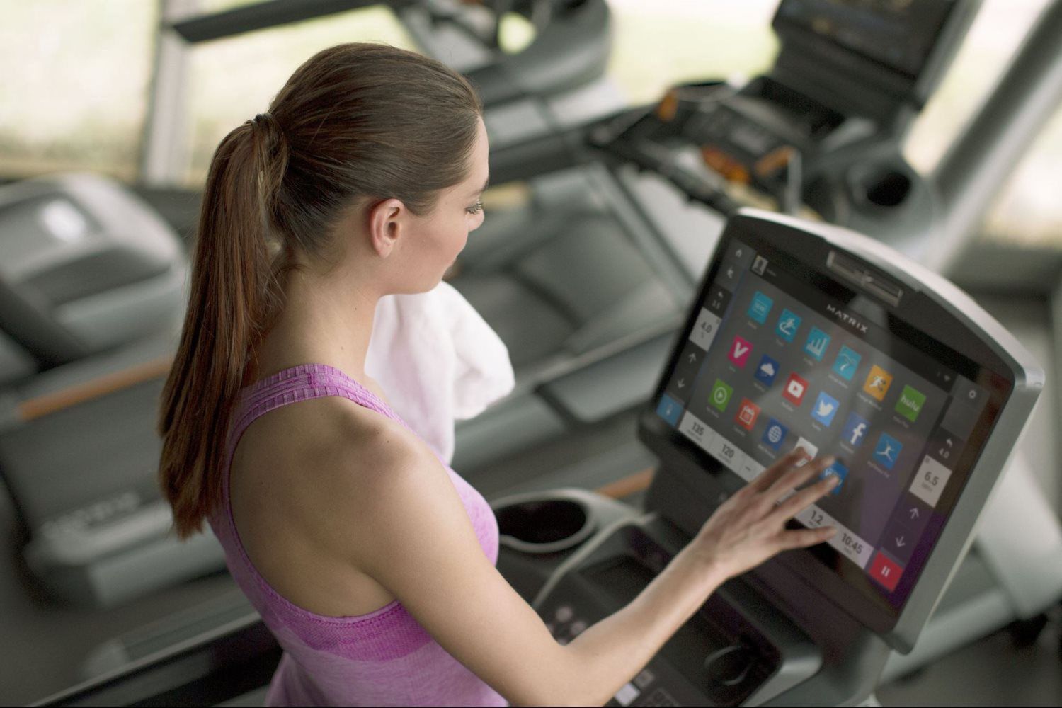 Treadmill view