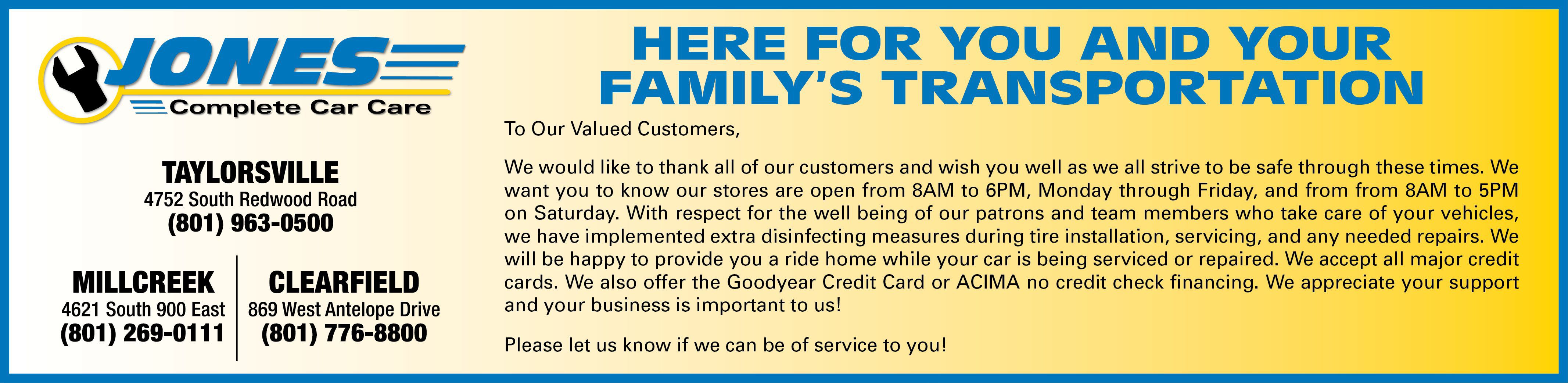 Home Jones Complete Car Care